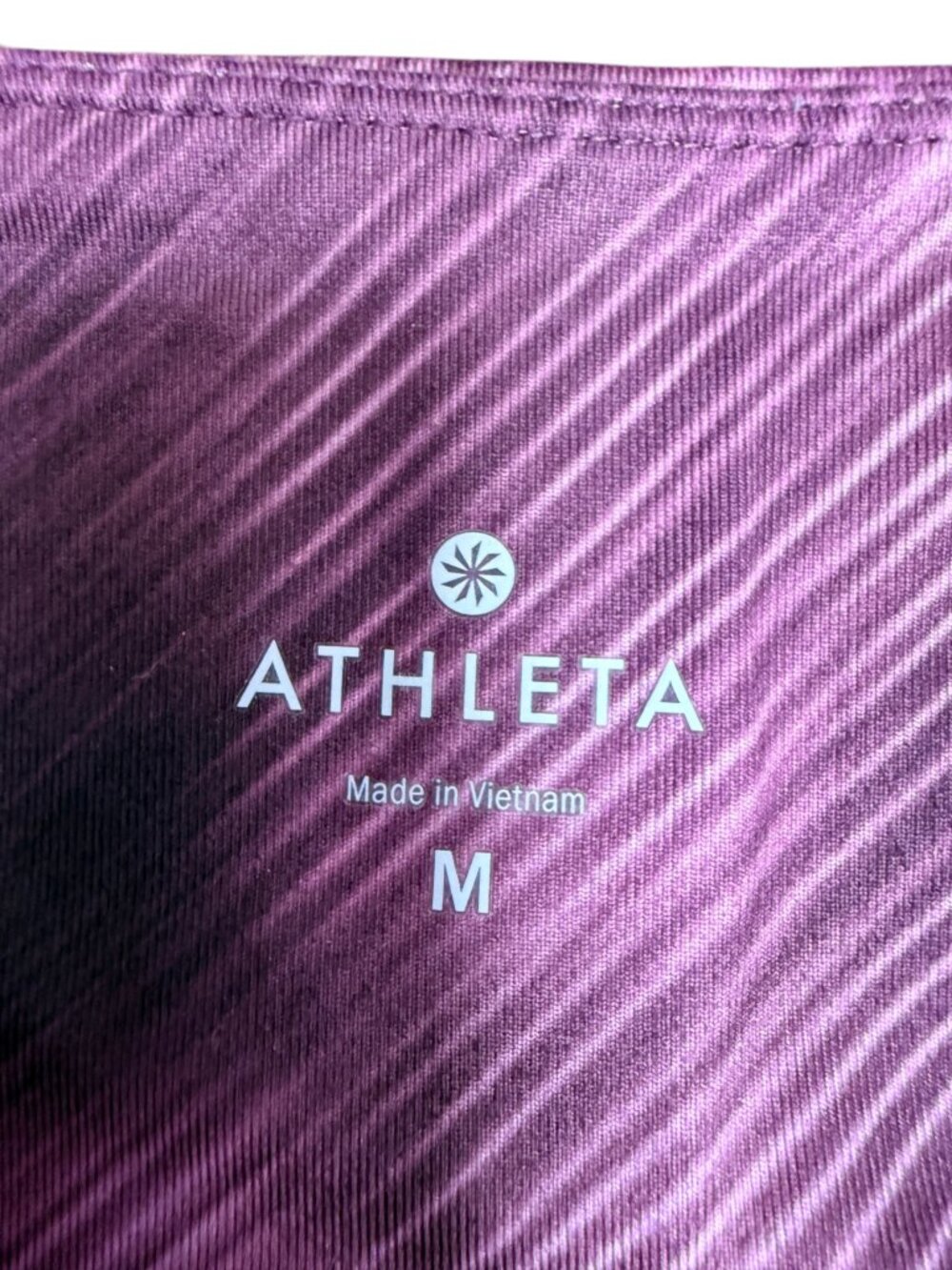 ATHLETA Women's‎ EUC Chaturanga Legging "Alpine Burgundy" #153075 | Size M - Picture 5 of 8